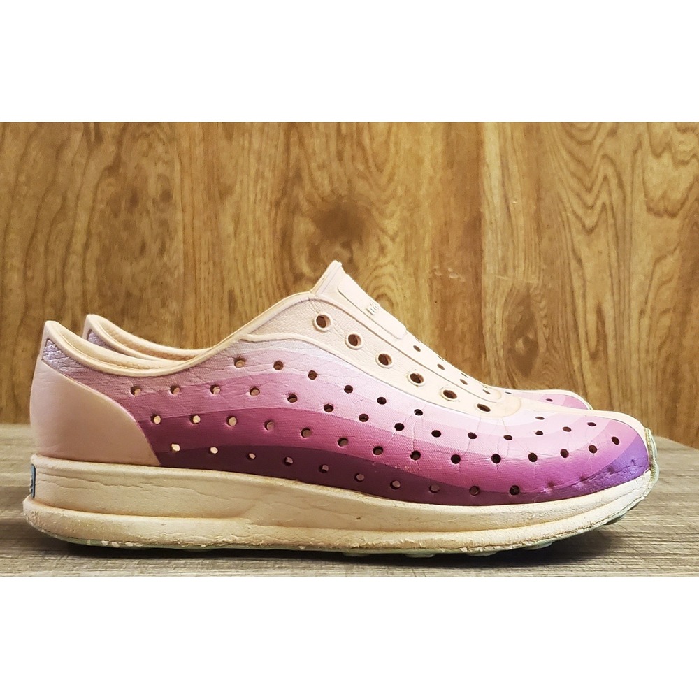 Native Robbie Slip On‎ Shoes Youth Size J2 Pink